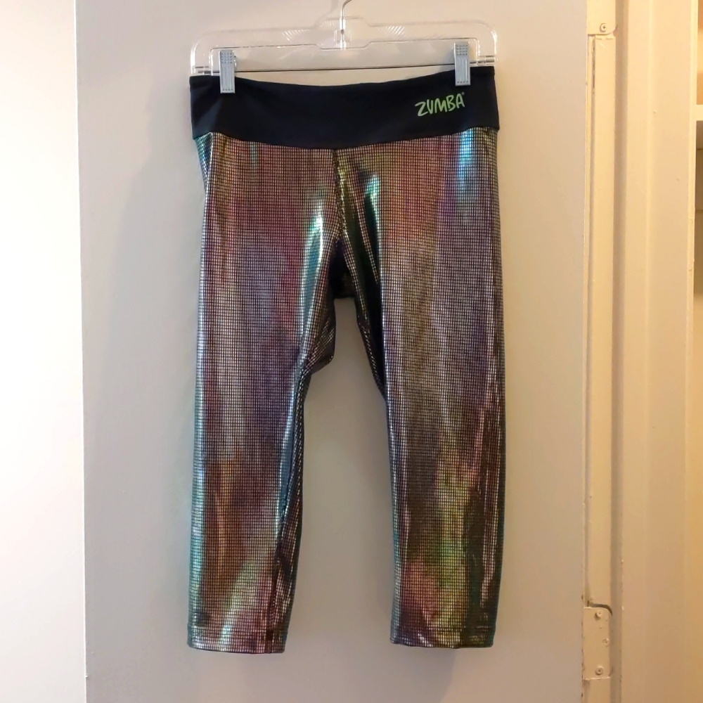 Zumba Iridescent Crop Leggings